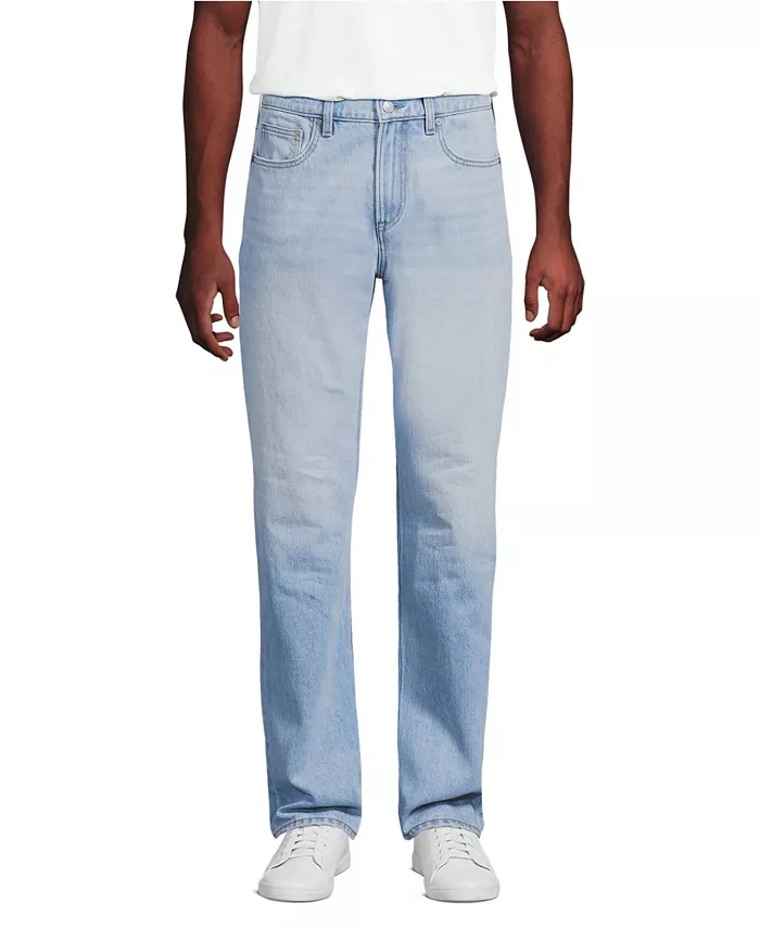 

Мужские джинсы Rigid Classic Fit Lands' End, синий