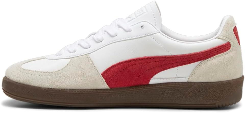 Кроссовки PUMA Palermo унисекс, белый/зеленый — фото 3