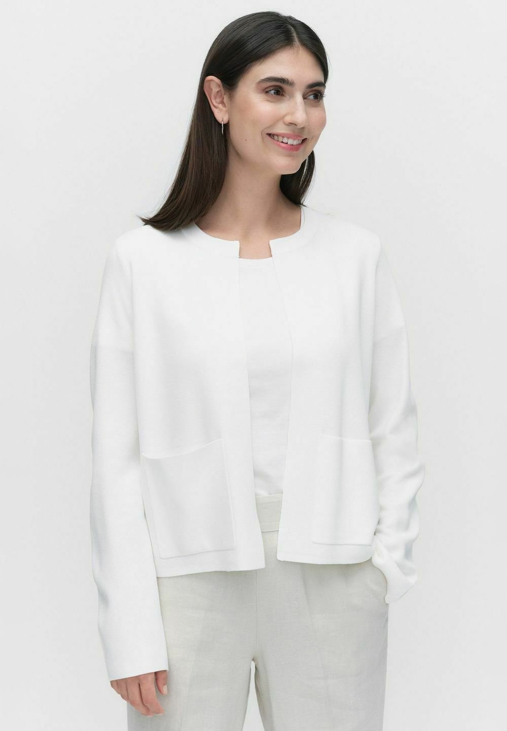 

Кардиган LILLIE KNITTED STOCKH LM, белый
