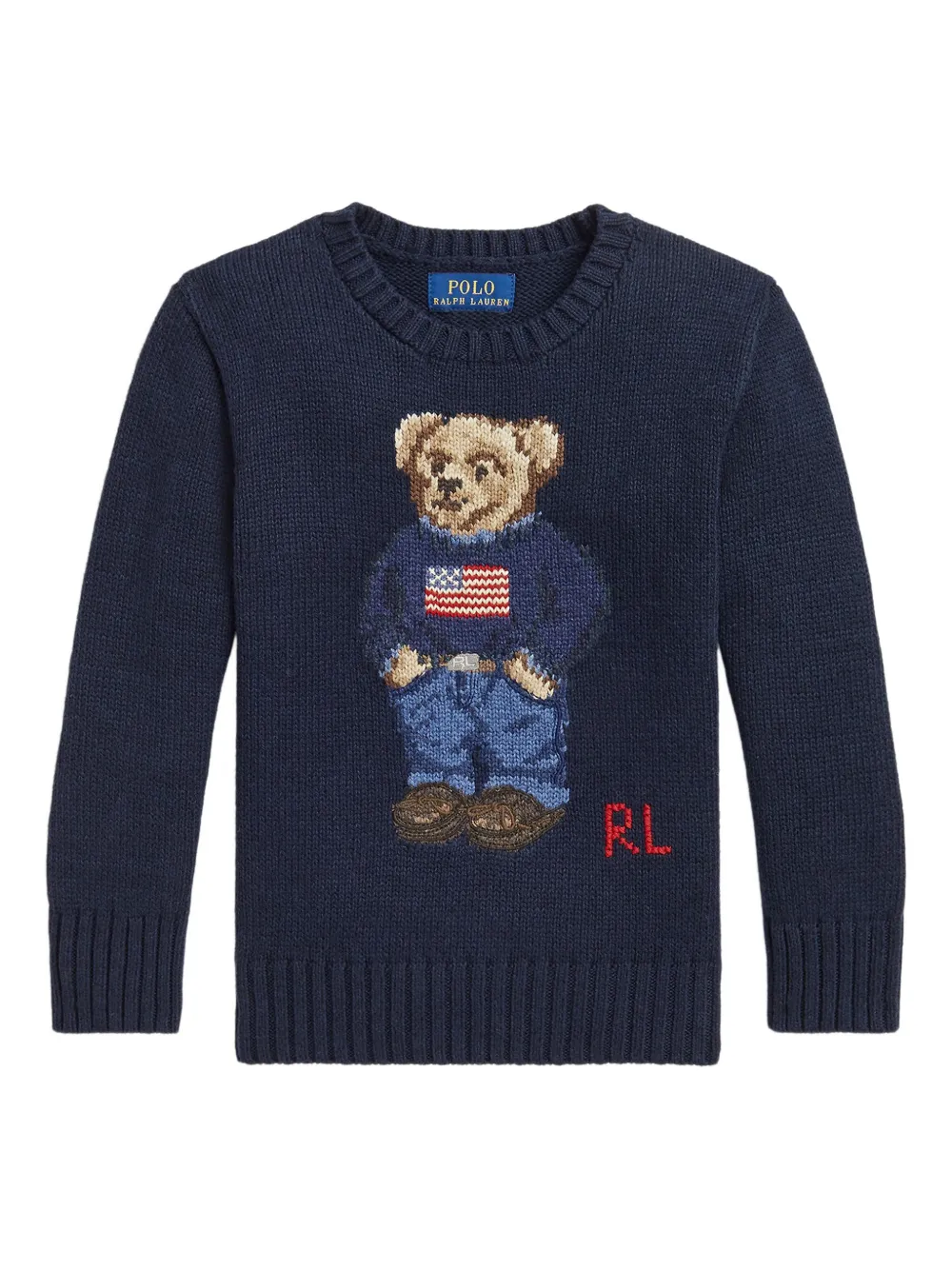 

Свитер Polo Bear Polo Ralph Lauren Kids, синий