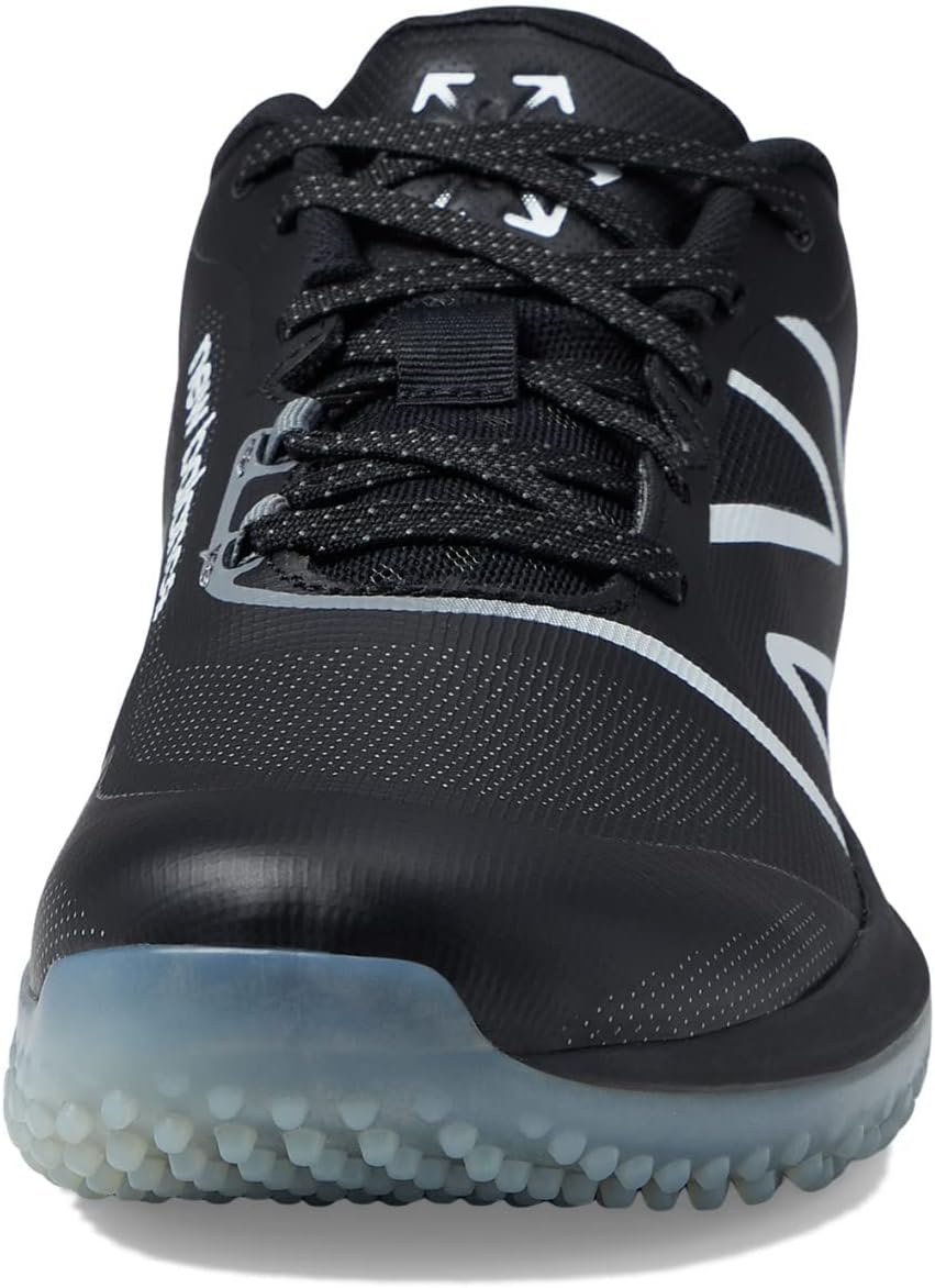 Кроссовки New Balance Mens Freezelx V4 Turf, черный/синий/серый — фото 4