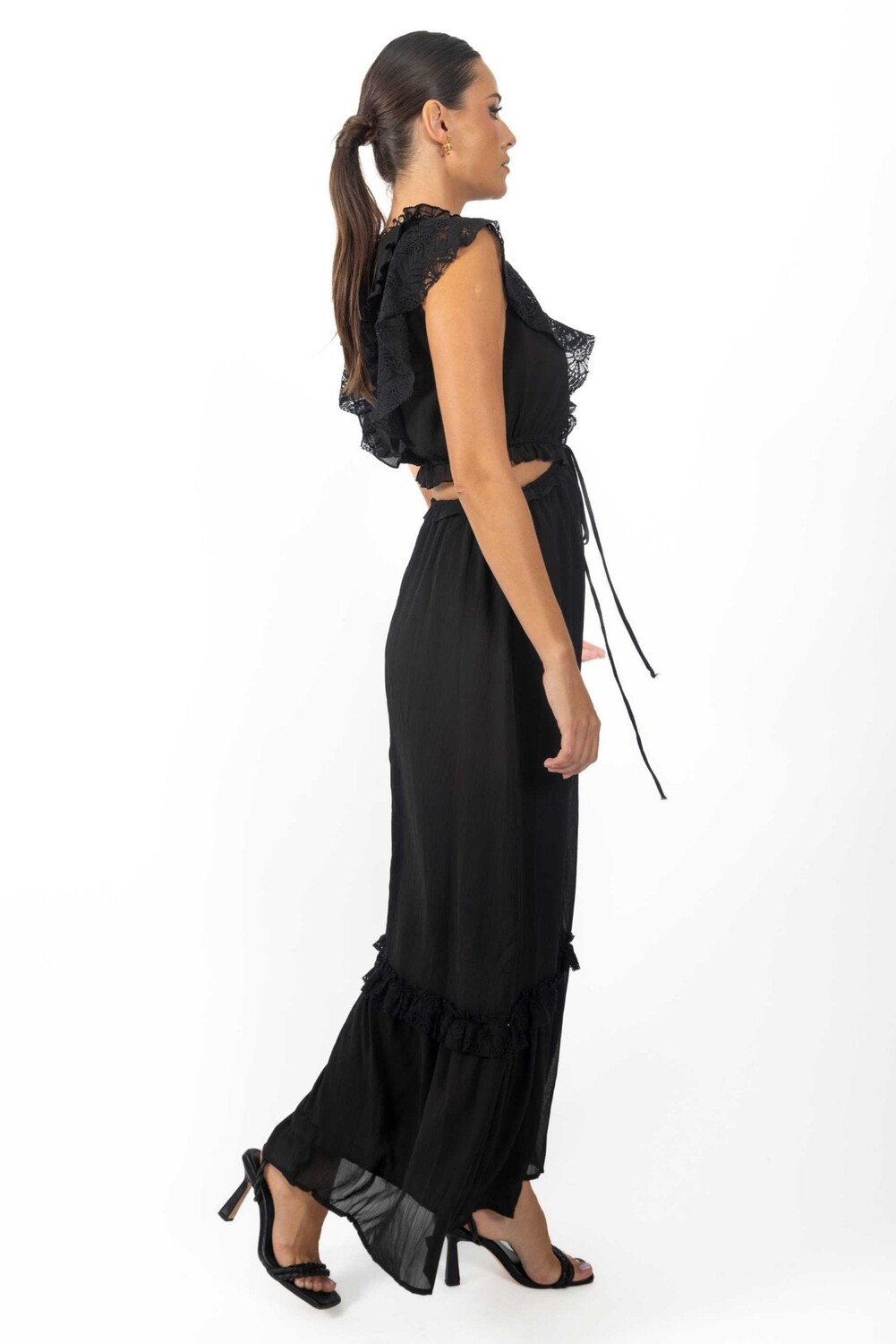 

Женское платье Miah Maxi черное Akalia, черный