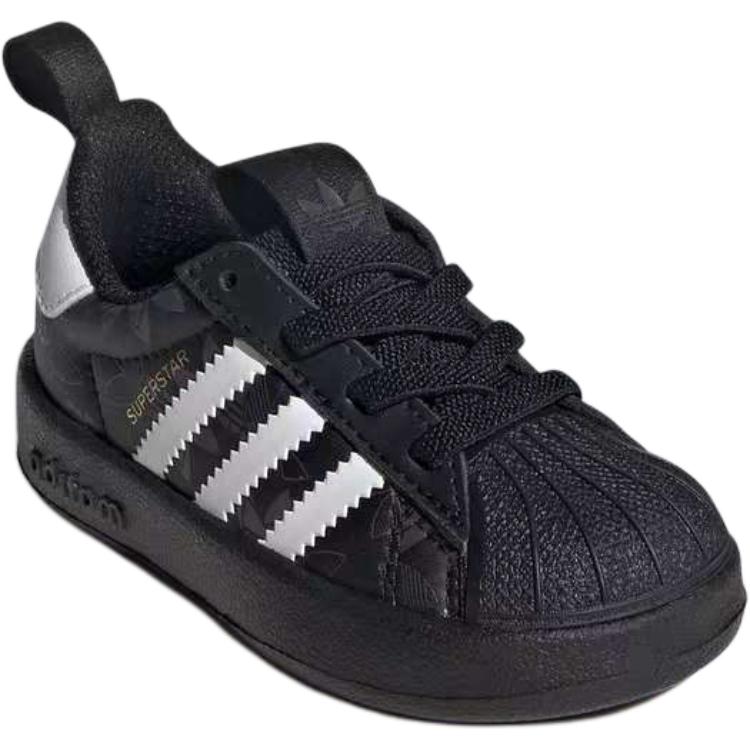 Adidas Originals AdiFOM Superstar 360 низкие детские ботинки черные для малышей — фото 4