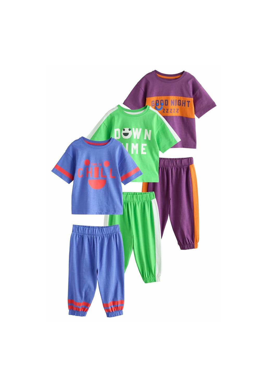 

Пижама 3 PACK SET Next, синий
