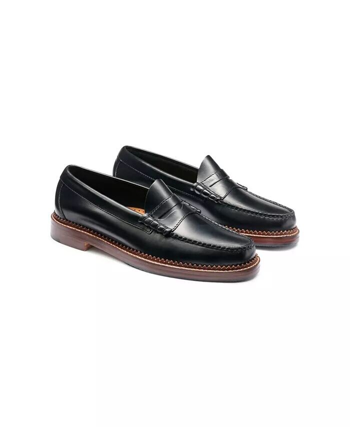 

GHBASS Мужские лоферы Larson Weejuns 1876 года выпуска GH Bass, черный