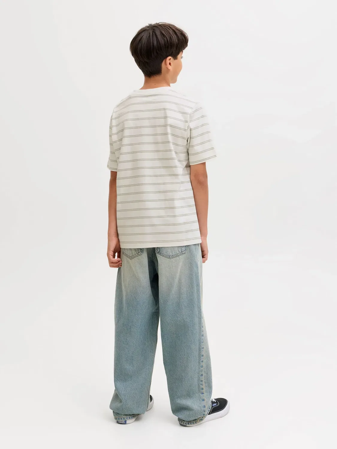 Футболка свободного кроя JACK & JONES Junior, seagrass — фото 4