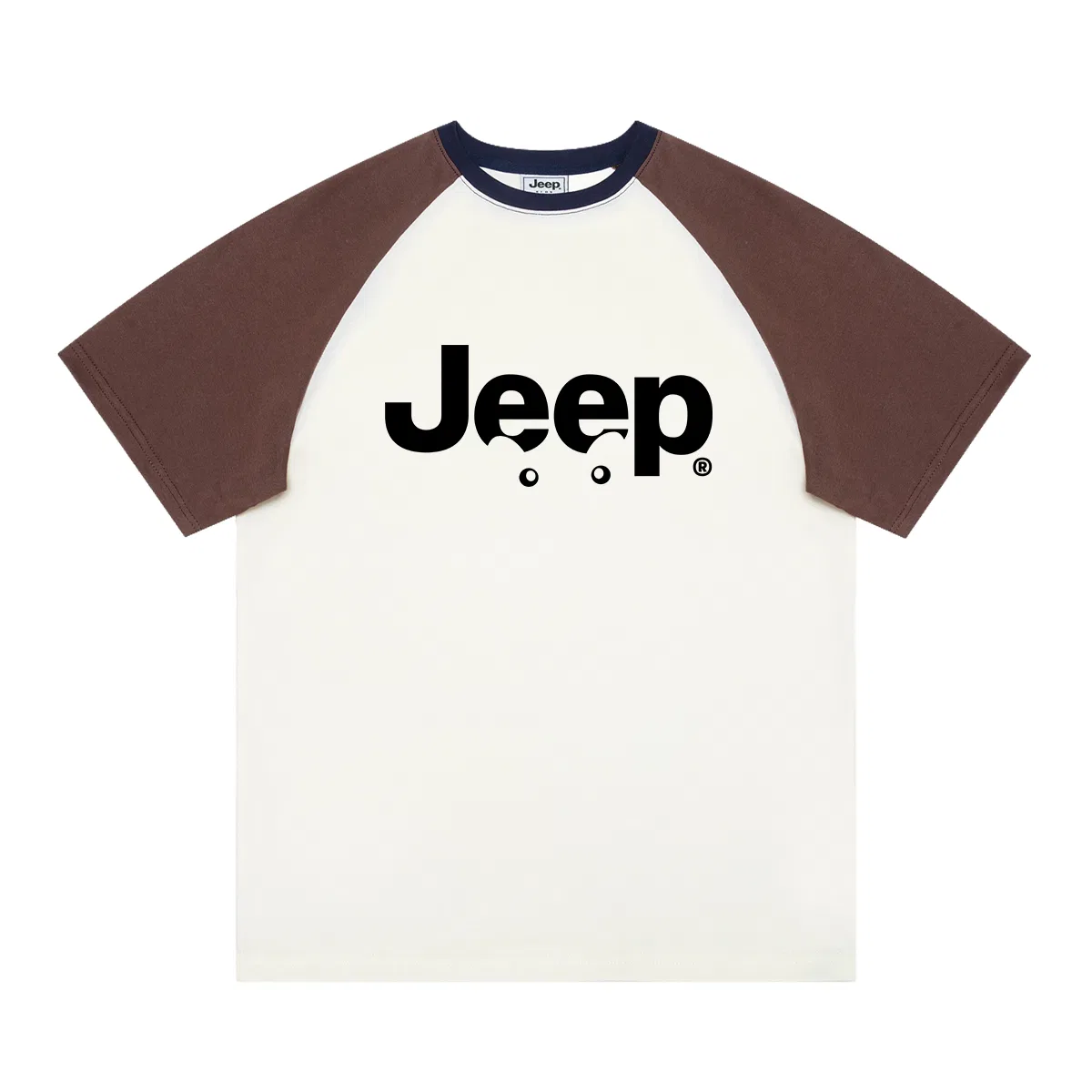 Футболка детская с круглым вырезом Jeep, Ecru