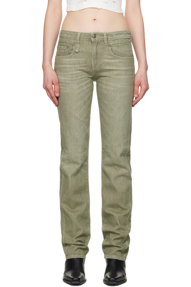 

Джинсы Tobi boy R13, зеленый