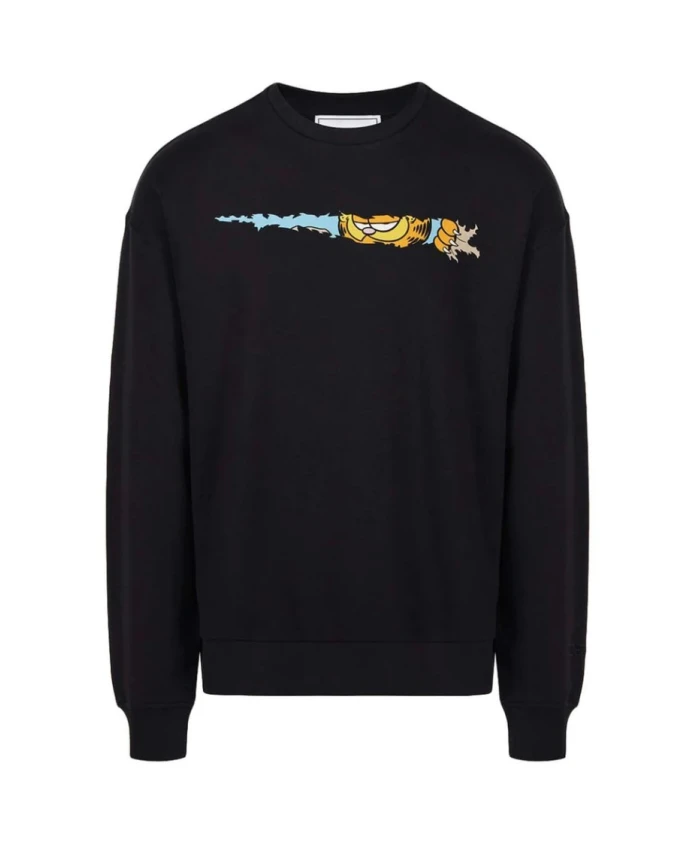 

Толстовка с изображением Гарфилда Iceberg, черный