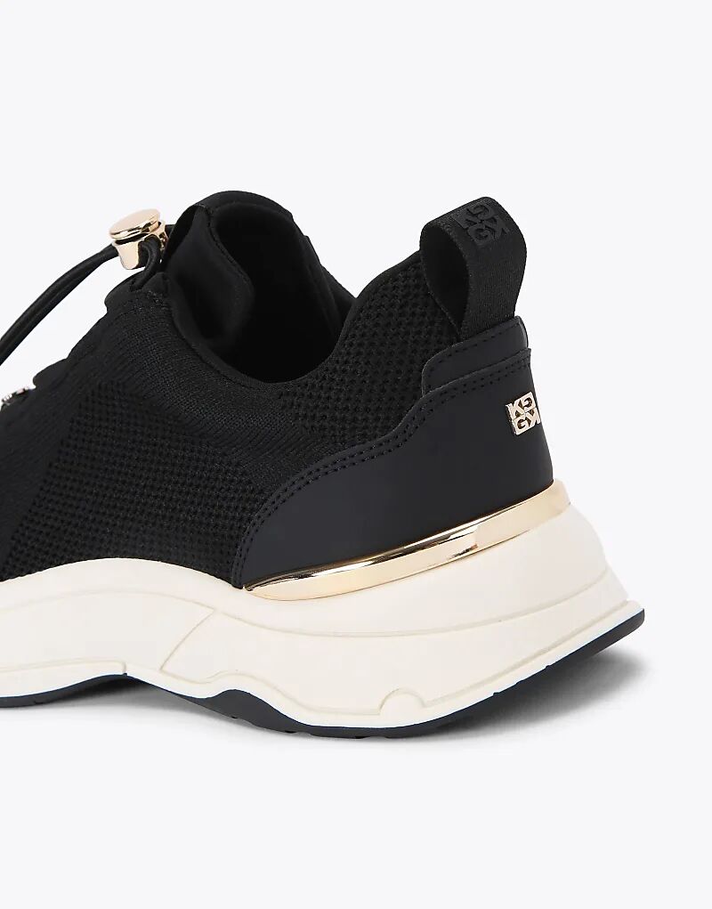 Кроссовки KG Kurt Geiger Link с застежкой-молнией черного цвета — фото 4