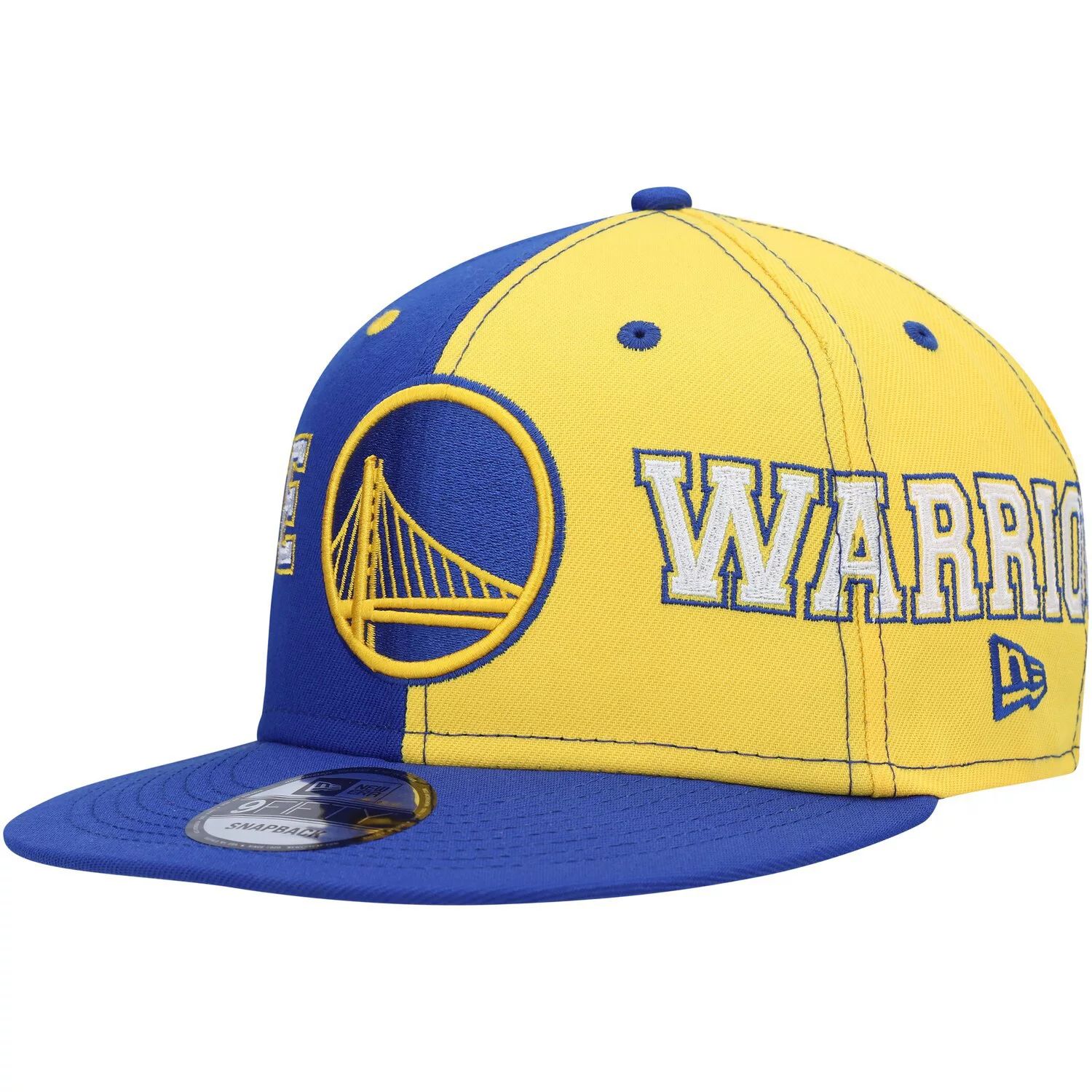 

Мужская бейсболка New Era Royal/Gold Golden State Warriors Team Split 9FIFTY Snapback