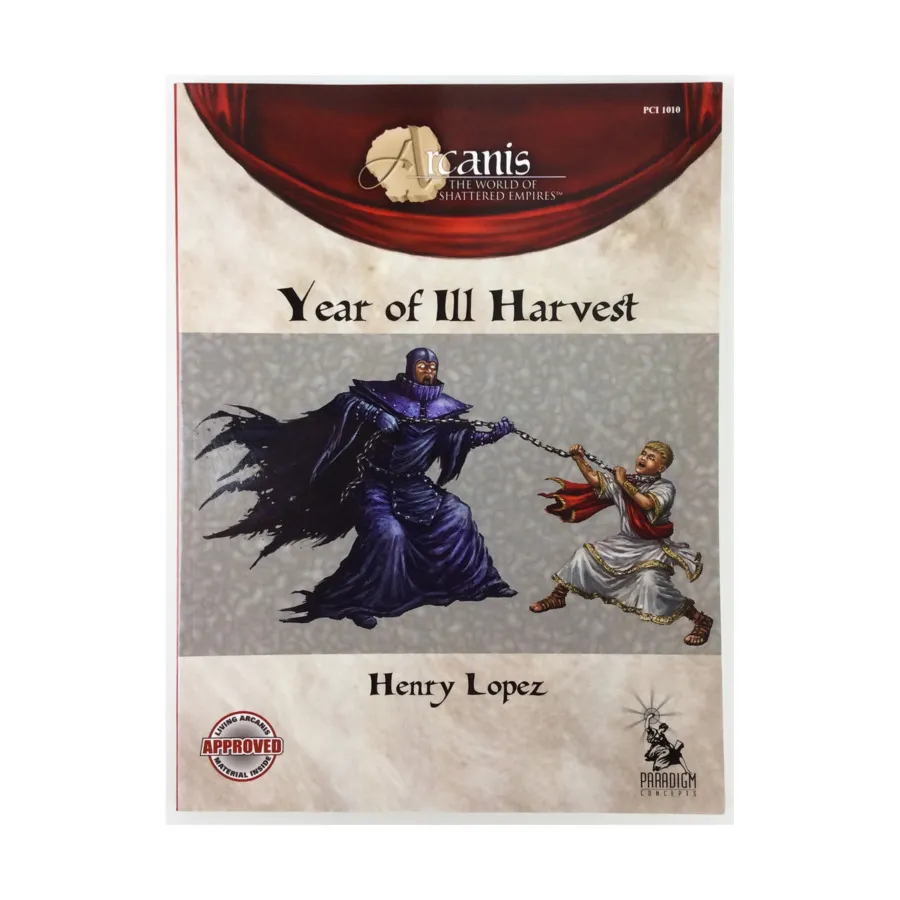 

Living Arcanis - Year of Ill Harvest, Arcanis (d20), мягкая обложка