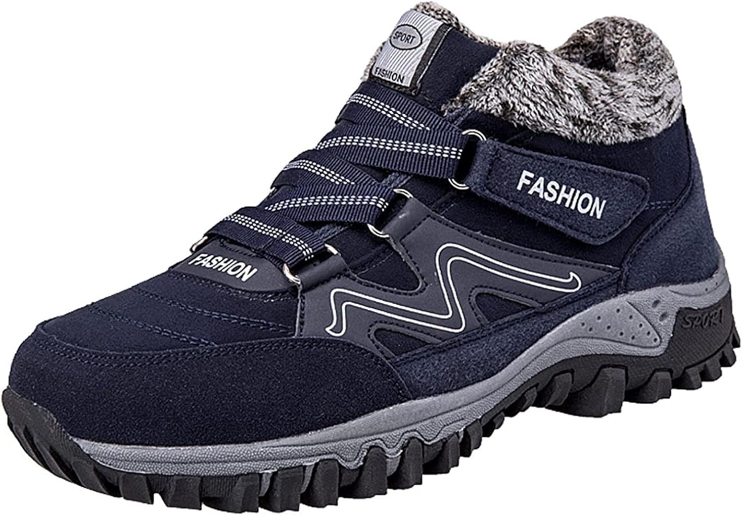 

Мужские короткие снежные ботинки Yiozoi, высокие, для улицы и дома, ветронепроницаемые, для путешествий и спорта, теплые повседневные ботинки для мужчин, противоскользящие, темно-серый