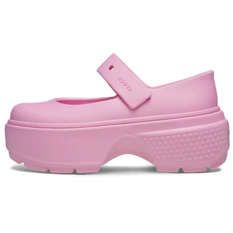 Crocs Розовые бретельки для женщин Little Pink, цвет Little Pink — фото 2