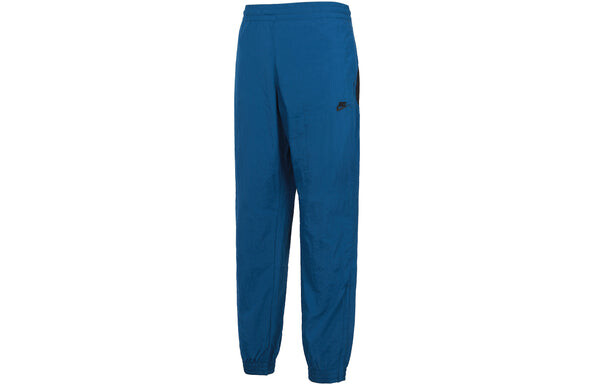 Спортивные штаны спортивная одежда nsw swoosh тканые штаны с застежкой-молнией и карманом комплект ноги спортивные штаны Nike, синий — фото 2