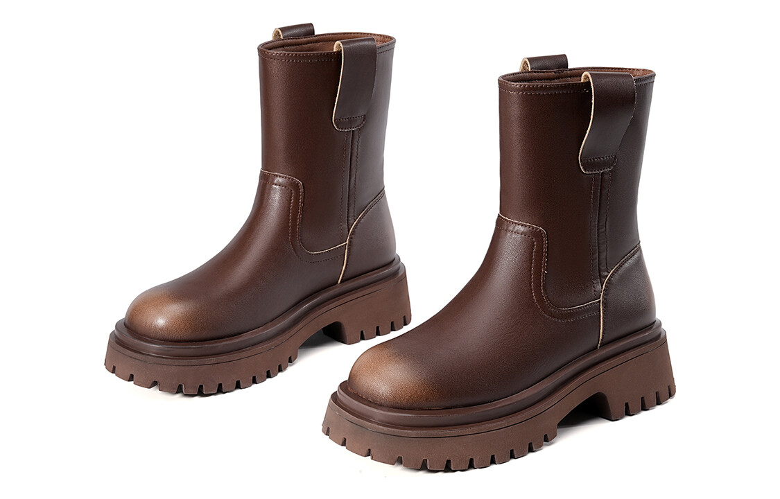 Ботильоны EBLAN Ankle Boots Women's Brown