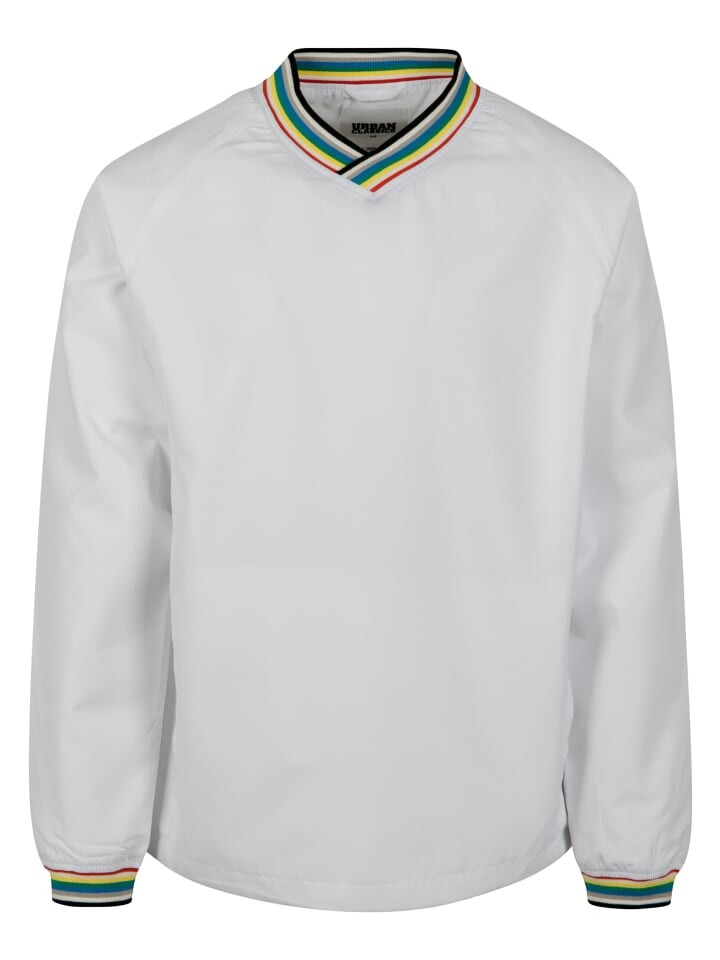 

Толстовка Urban Classics Rundhalsausschnitt, цвет wht/multicolor