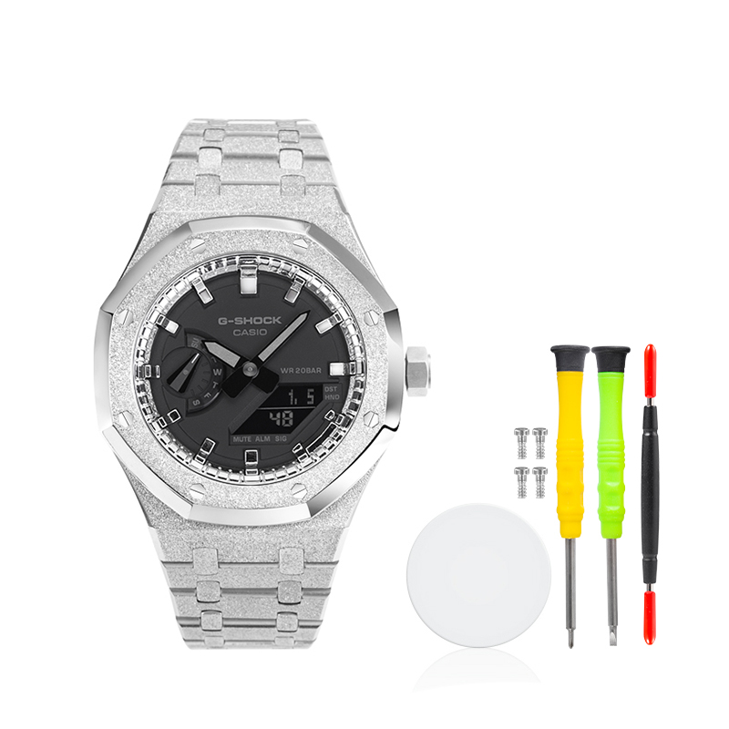 

CASIO Retrofit Series Часы с кварцевым механизмом и браслетом из нержавеющей стали, унисекс, черный циферблат