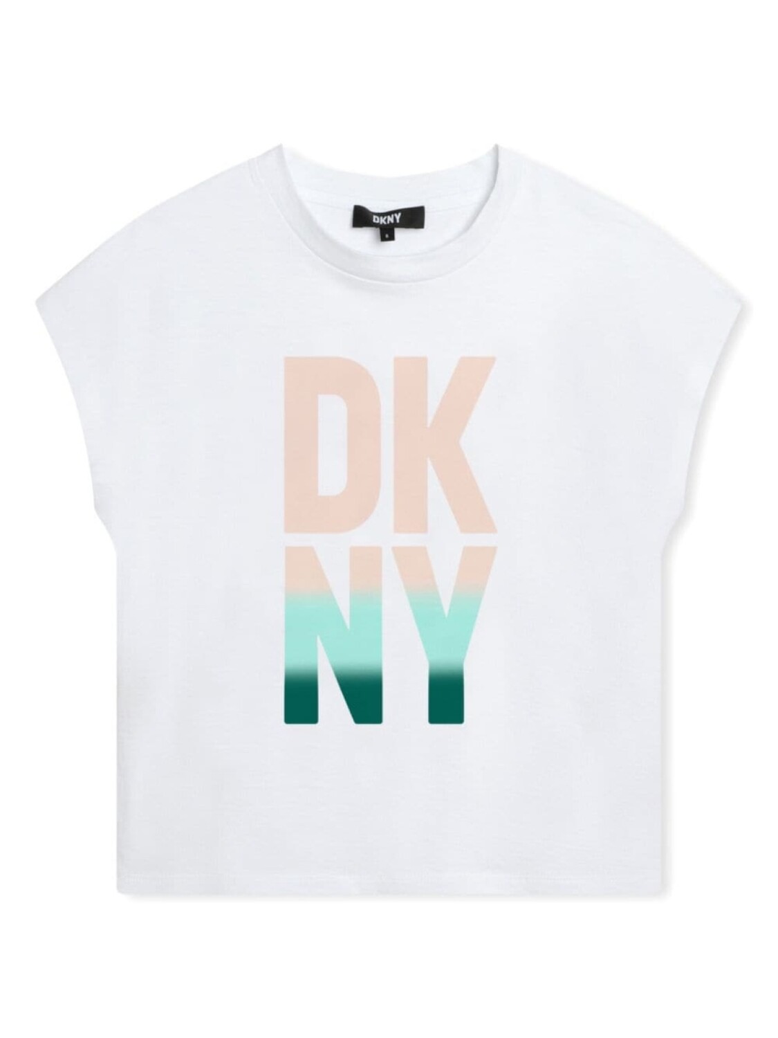 

DKNY футболка из джерси с логотипом, белый