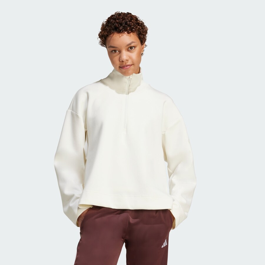 Спортивная толстовка ADIDAS SPORTSWEAR All Szn, natural white — фото 2
