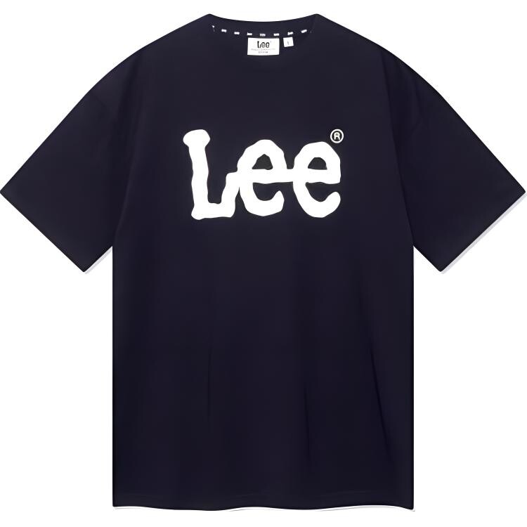 

Футболка унисекс черная Lee, черный