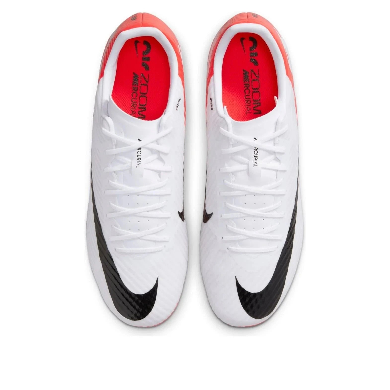 Футбольные бутсы Nike Mercurial Vapor 15 Academy DJ5631-600 белого цвета, унисекс, NIN610 — фото 3