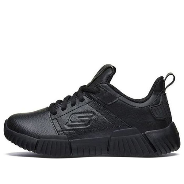 

Кроссовки durablox lace up 'black' Skechers, черный