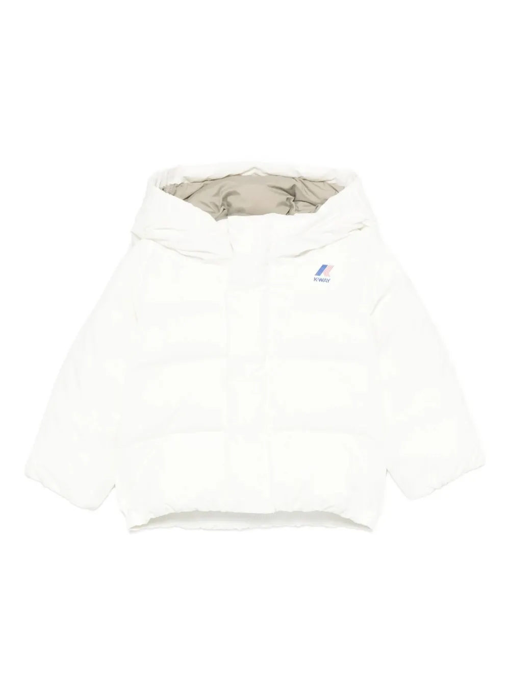 

Пуховик с капюшоном K Way Kids, белый