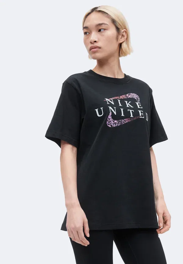 Футболка с принтом United Tee Nike Performance, черный — фото 4