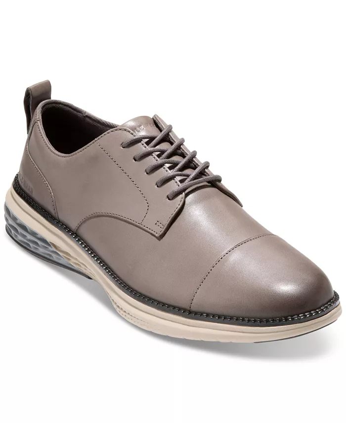 

Мужские классические оксфорды Grand Hurrion с закрытой шнуровкой Cole Haan, серый