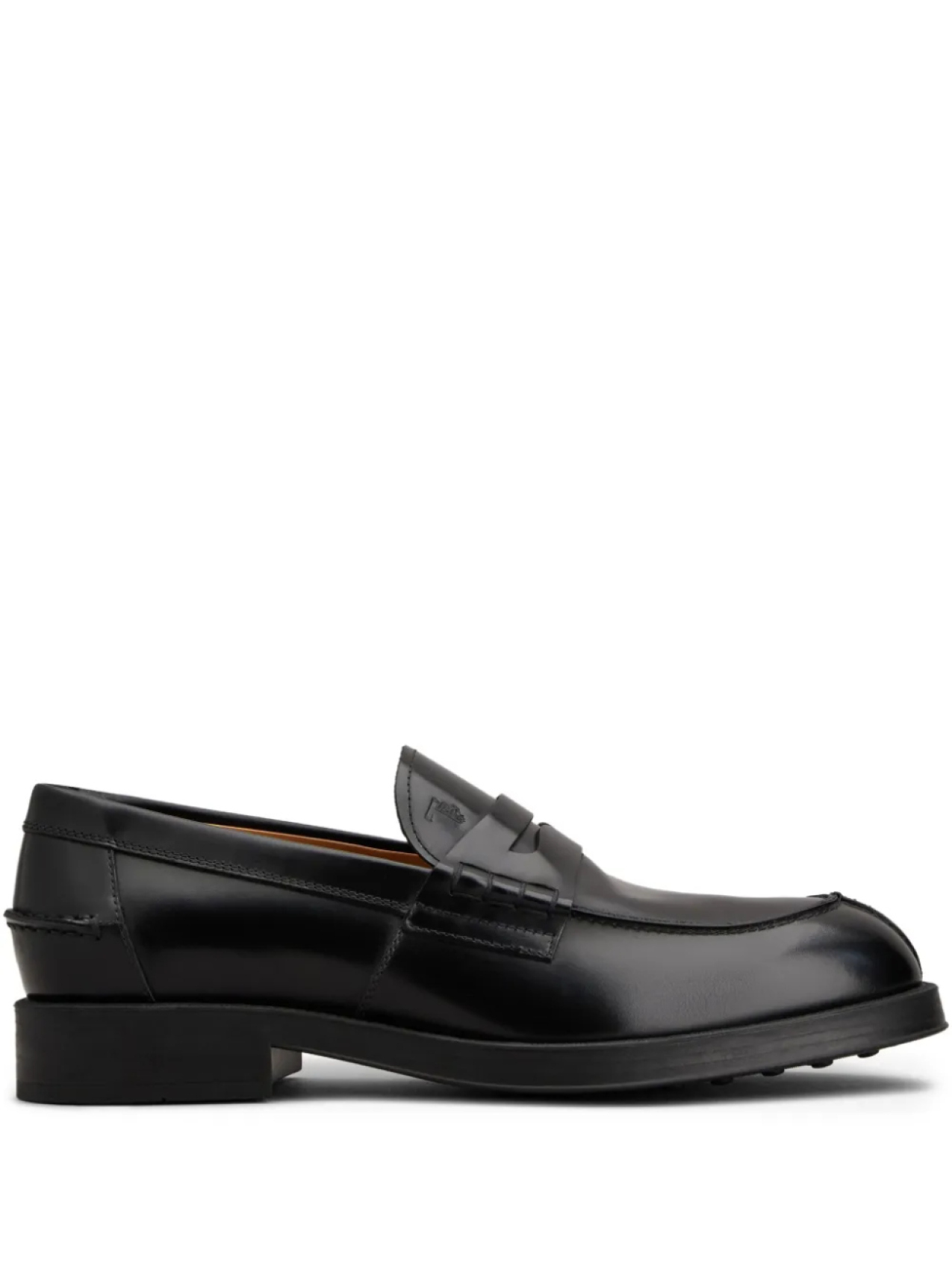 

Tod's лоферы с тисненым логотипом, черный