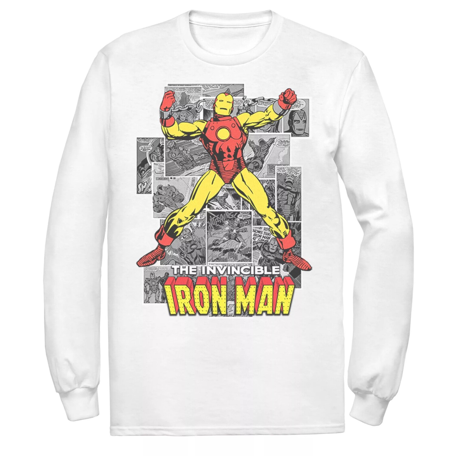 

Мужская футболка с комиксами Marvel Iron Man Licensed Character