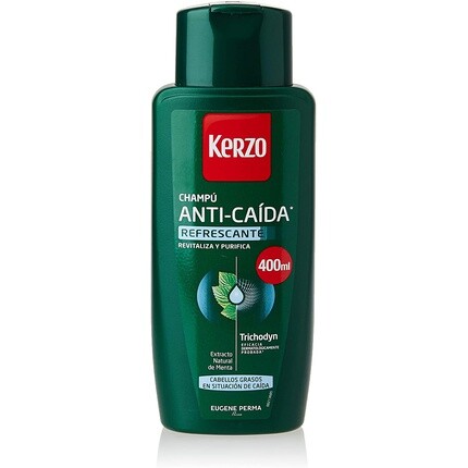 

Kerzo - Шампунь против выпадения волос - Освежающий - Для жирных волос в состоянии