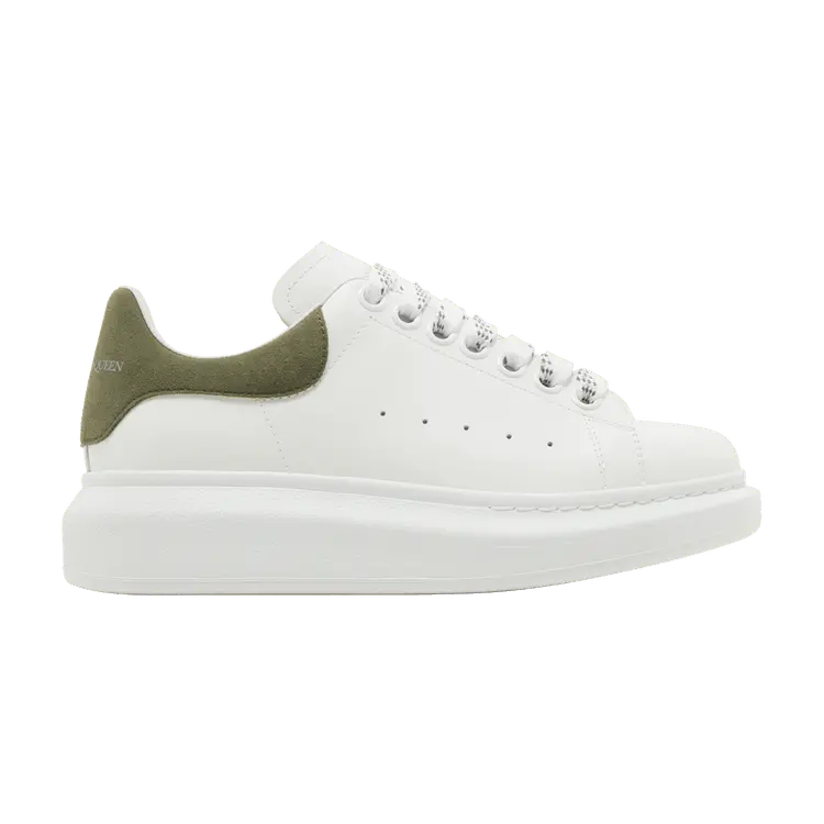 Кроссовки Alexander McQueen Alexander McQueen Wmns Oversized Sneaker 'White Khaki', белый
