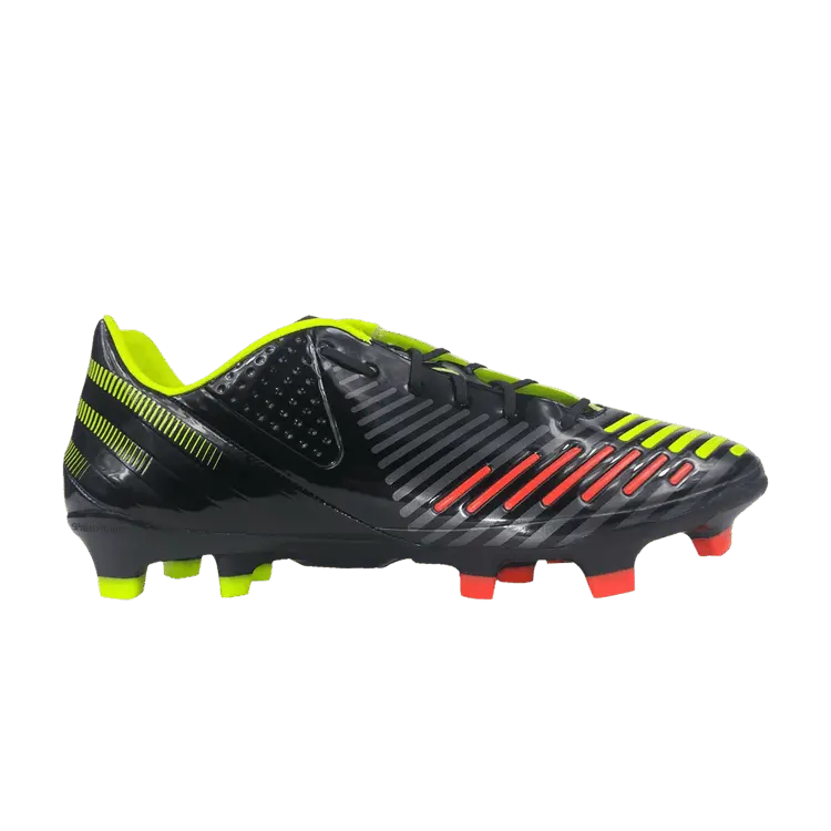 

Кроссовки Predator LZ TRX FG SL 'Black Electric Fire Red', черный