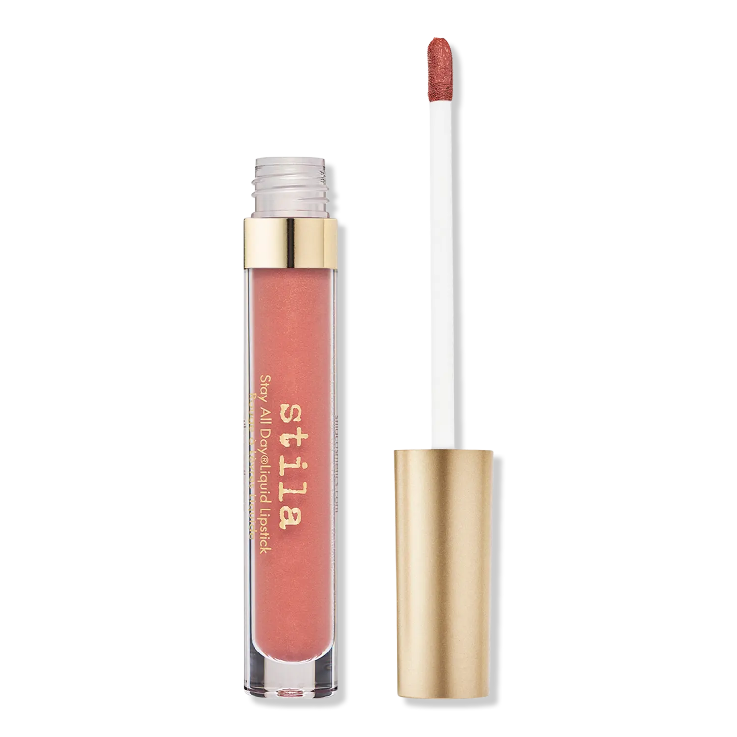 

Жидкая помада Stay All Day Stila, Carina Shimmer (shimmering warm coral rose)