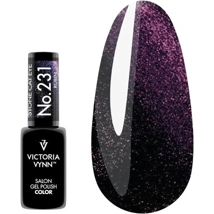 

Гель-лак № 231 Stone Cat Eye Rubin Victoria Vynn