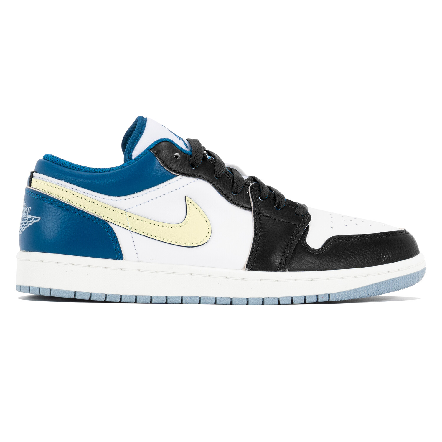 Кроссовки Air Jordan 1 Vintage Basketball Shoes Men Low-Top White — фото 4