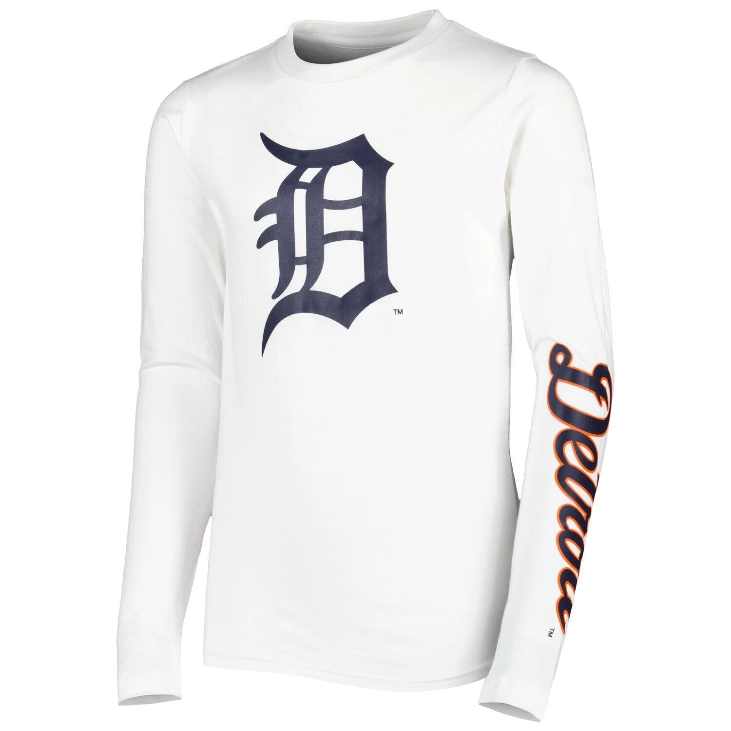 Комплект темно-синих/белых комбинированных футболок Youth Stitches Detroit Tigers Stitches — фото 4