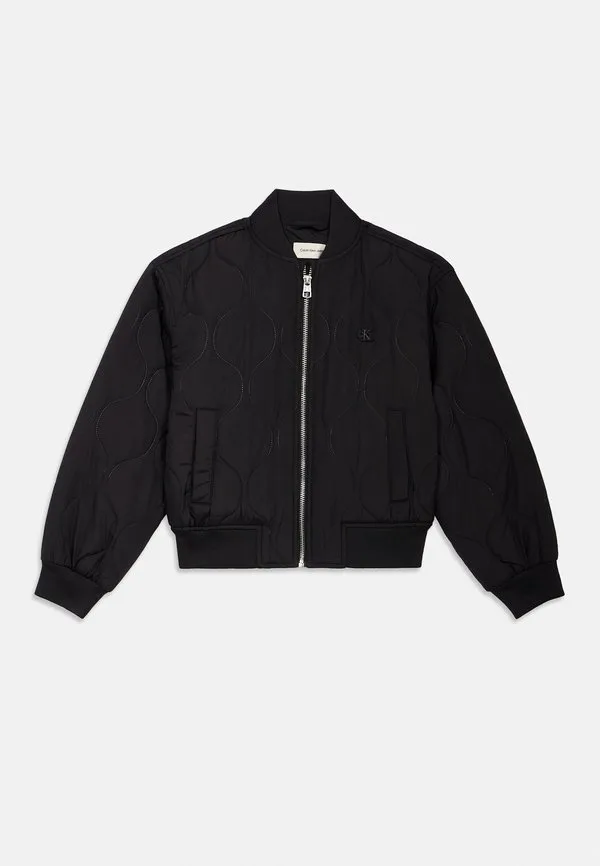 Стеганая куртка-бомбер унисекс Calvin Klein Jeans, Black