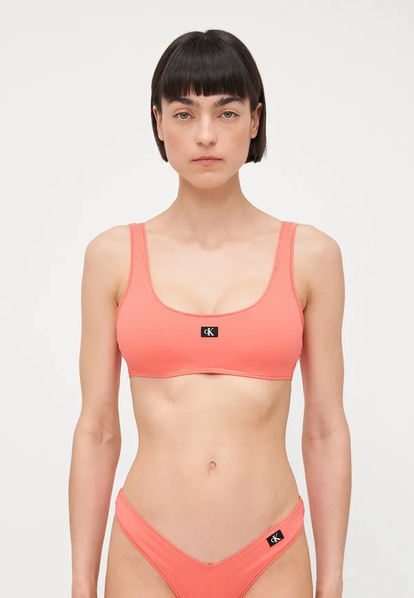 Топ от бикини-бралетта Calvin Klein Swimwear, Dazzling Coral