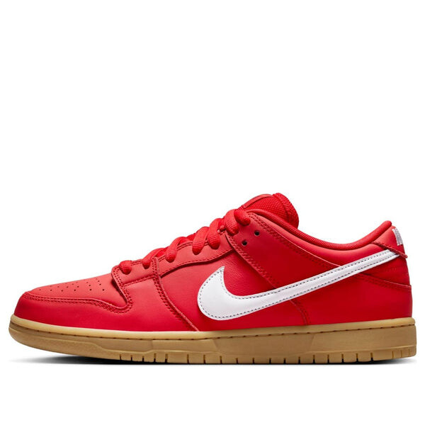

Кроссовки sb dunk low Nike, красный
