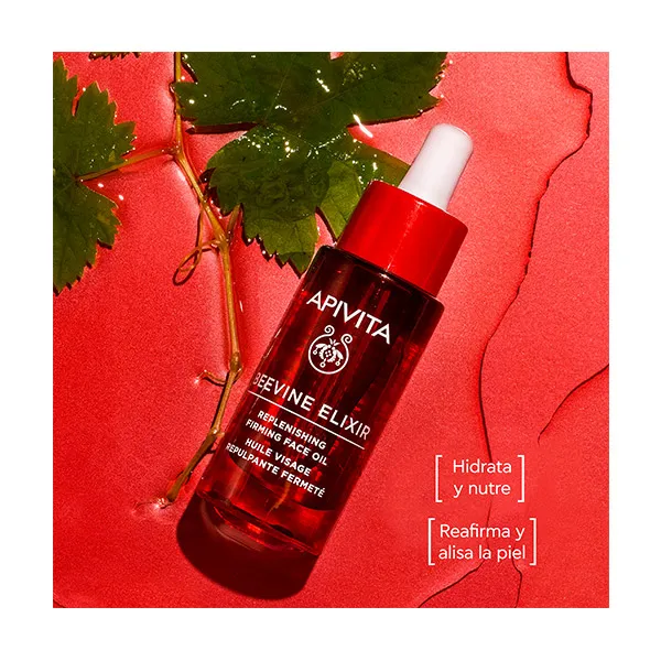 Масло для лица Apivita — Масло для упругости и восстановления лица Beevine Elixir, 30 мл — фото 3