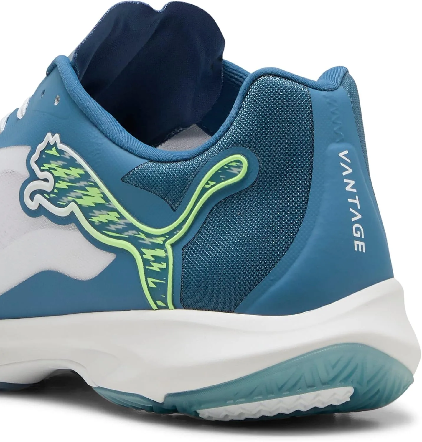 Кроссовки PUMA Vantage Nitro унисекс, белый/синий — фото 3