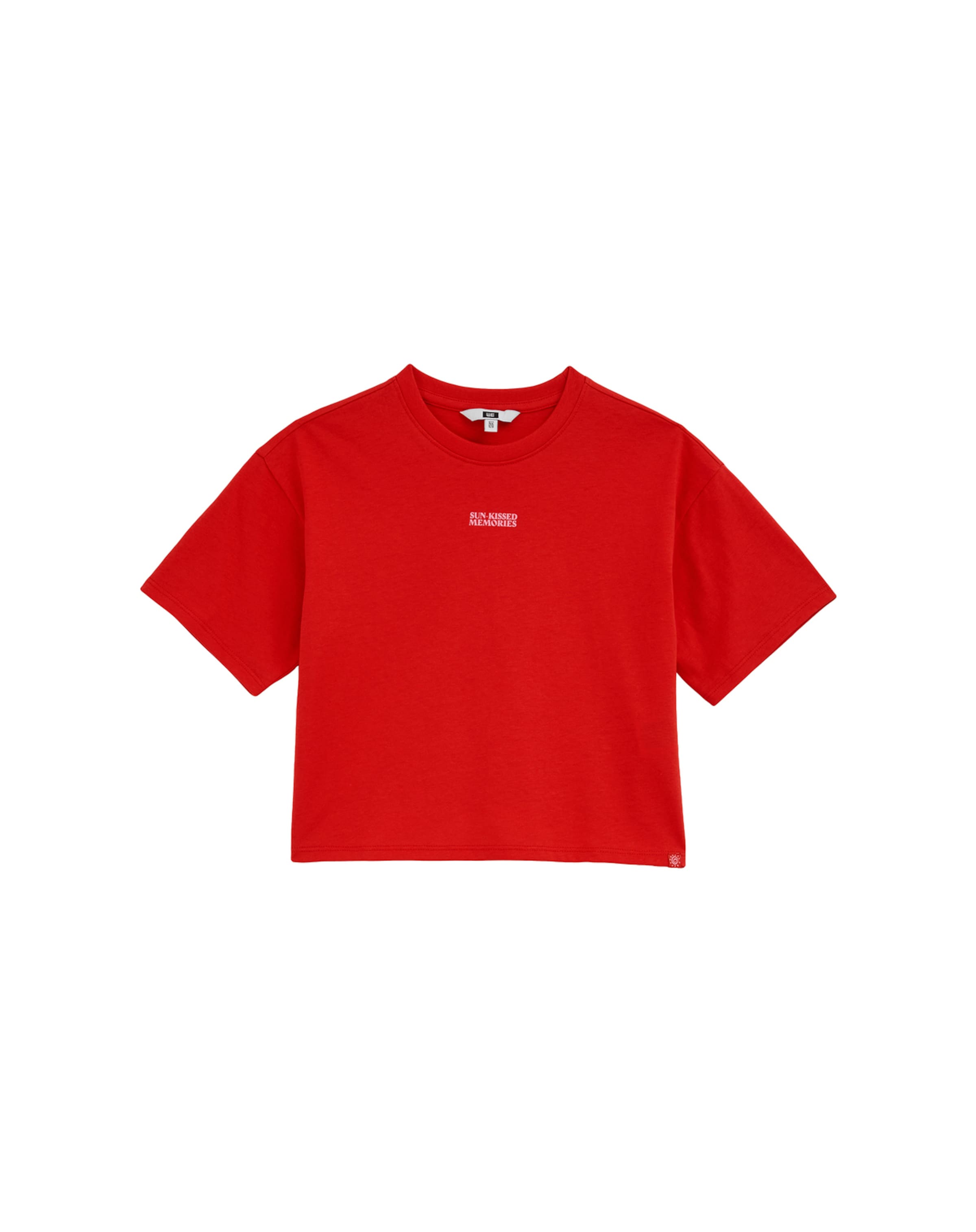 

WE Fashion Футболка в цвете Blood Red, Pastel Red