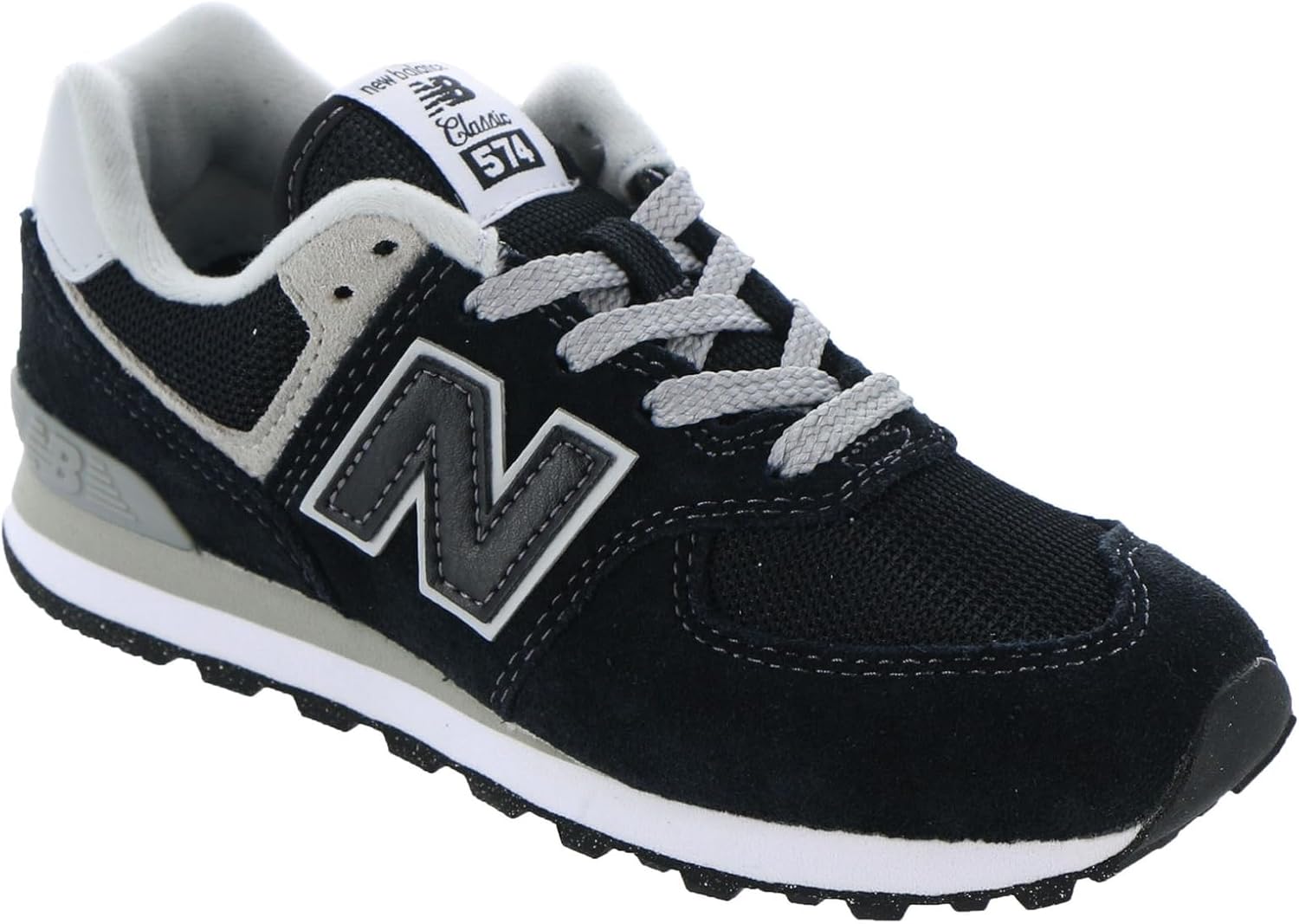 

Кроссовки New Balance Kids' 574 V1 на шнуровке, белый/черный
