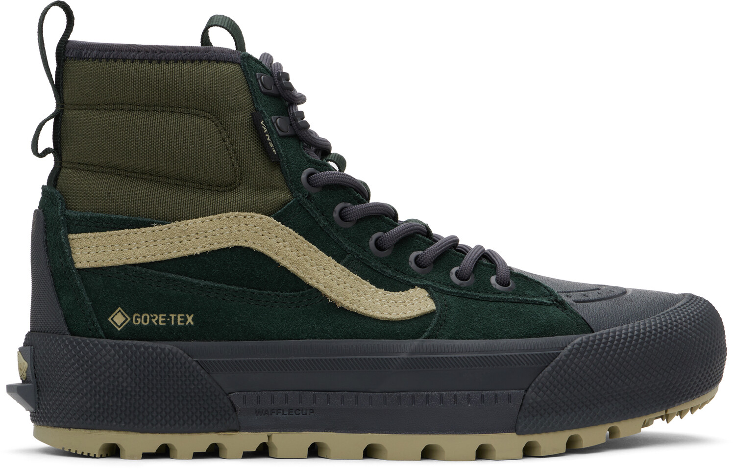 

Кроссовки MTE Skate High GORE-TEX цвета хаки Vans