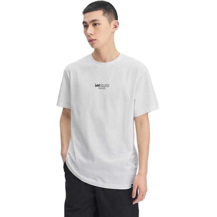

Lee Футболка мужская белая, Белый, Lee Футболка мужская белая