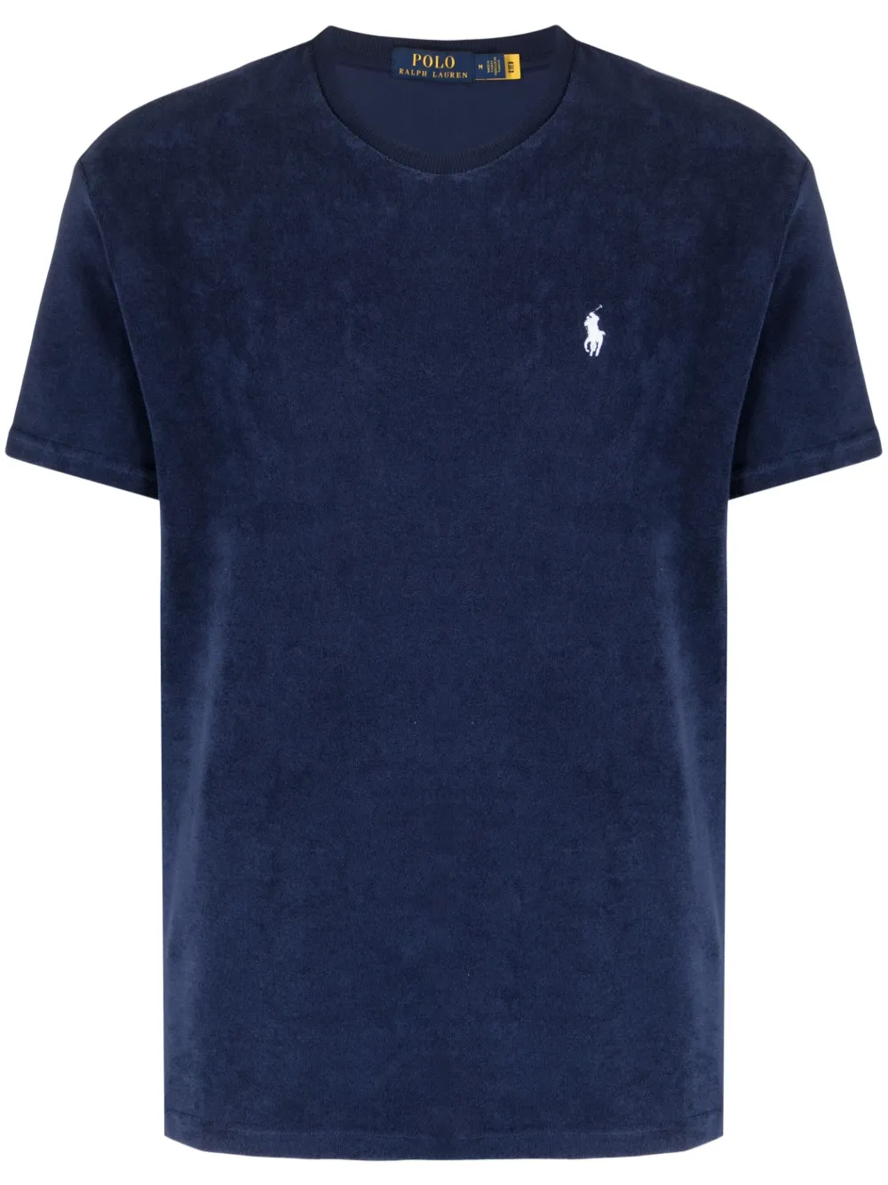 

Футболка с вышитым логотипом POLO RALPH LAUREN, синий