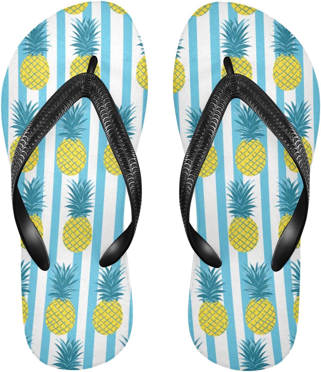 

MNSRUU женские и мужские шлепанцы клубничные, женские слайды, мужские сандалии, душевые тапочки, летние нескользящие шлепанцы для плавания, пляжа, ванной, Pineapple I 6389